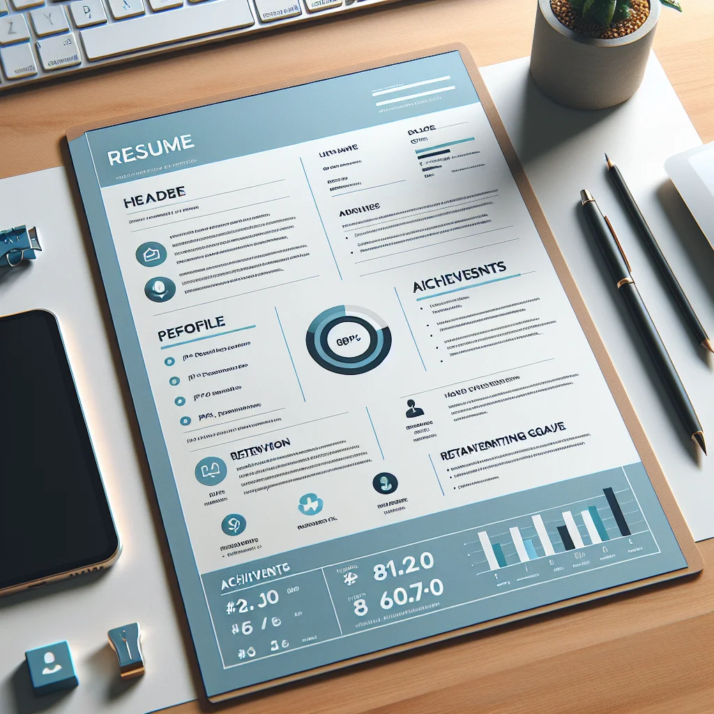 A clean resume layout for a customer success manager with highlighted headline, summary, and measurable achievements