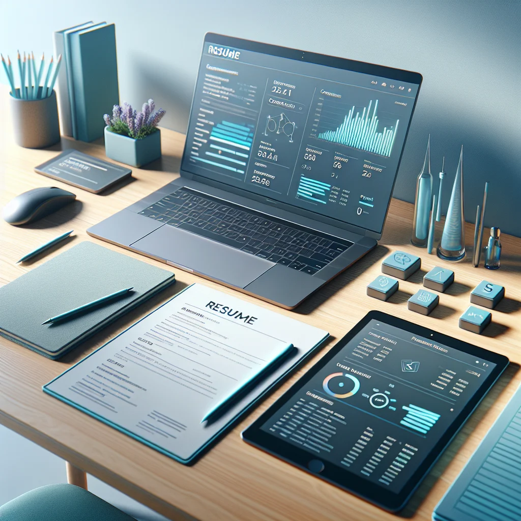 Placeholder image illustrating a data-driven category manager resume workflow, featuring analytics dashboards and cross-functional collaboration.