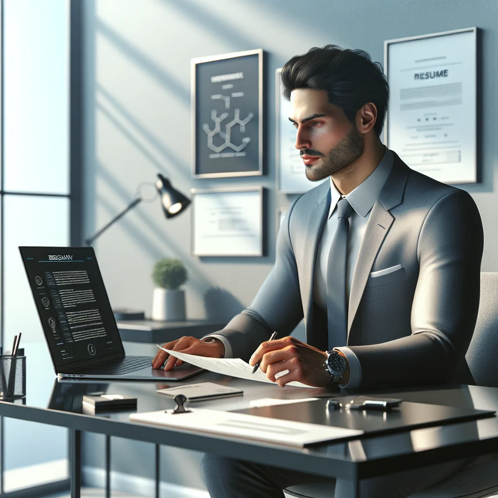 Regulatory affairs professional reviewing FDA submission documents with colleagues in a modern office